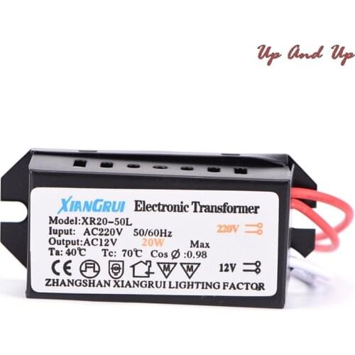 1pc 20W AC 220V To 12V LED Power Supply Driver Electronic Transformer