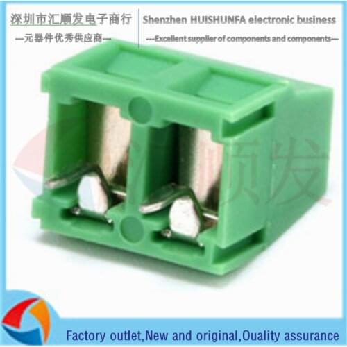 10PCS!!! KF127-5.0 Screw PCB terminal 5.0MM pitch 2P 3P can be spliced 300V/10A