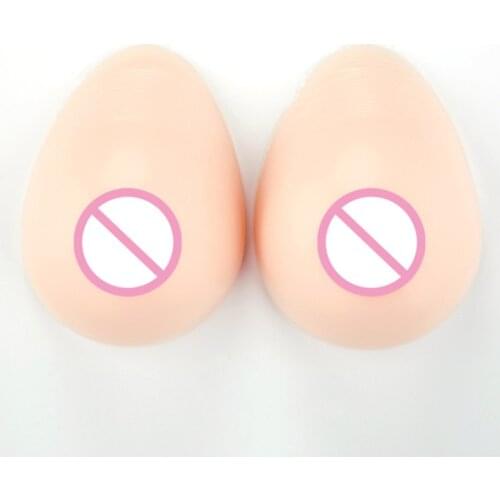 2019 Artificial Silicone Breast Forms Realistic False Breast Fake Boobs For Sexy Crossdresser Postoperative Enhancer Comfortable