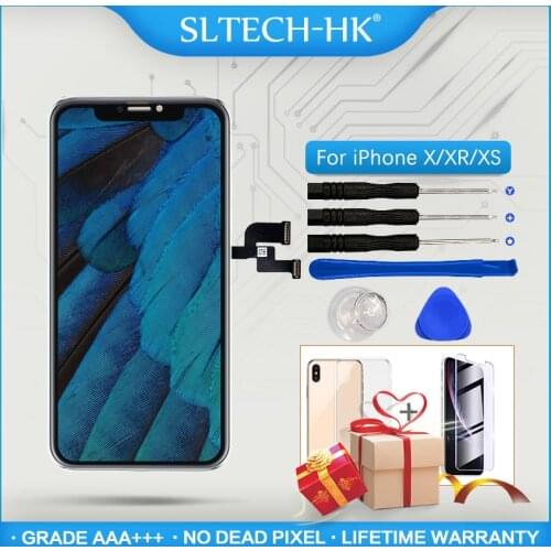 AAA+++ For iPhone X XR XS Max LCD In-cell Screen Replacement TFT Display With 3D Touch Assembly No Dead Pixel Brand New