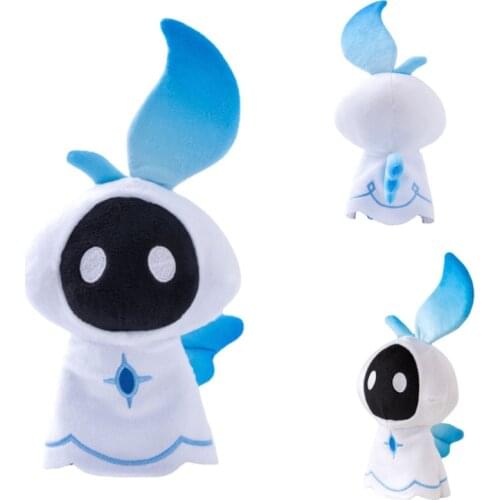 30cm Game Genshines Impact Barbatos Venti Spirit Cosplay Anime Kawaii Cartoon Soft Plush Toys Young Wind Elf Doll Figure Gifts