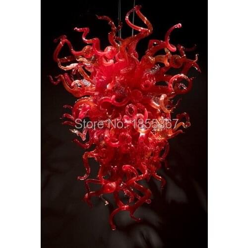 Free Shipping Reliable Quality Hand Blown Art Glass Lighting Cheap Chandelier