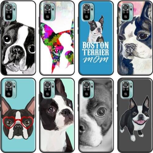 Boston Terrier Dog Cover For Redmi 9 9A 9C 9T 7A 8A For Xiaomi Redmi Note 8 Pro 9S 8T Note 7 9 10 Pro Case