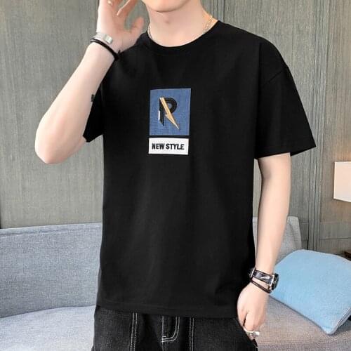 Factory Fashion Summer Casual Mens Cotton T Shirt Short Sleeve Clothing Streetwear Top O-Neck Tees Hip-Hop Shorts Drop Shipping