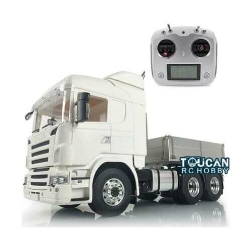 Hercul 802B Sca Cabin LESU RC 1/14 6*6 Metal Chassis Tractor W/ Hopper Servo Radio Truck THZH0605-SMT4