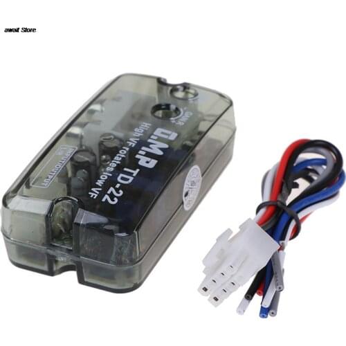 New Auto Car Audio Converter 12V RCA Stereo High To Low Adjustable Converter Adapter
