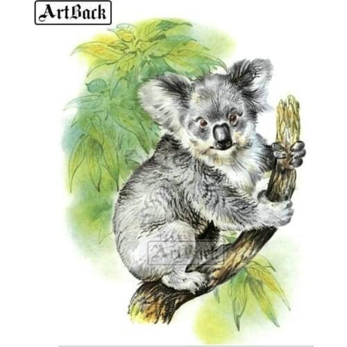 New diy 5d diamond painting sloth watercolor animal full square rhinestone 3d diamond embroidery diamond mosaic crafts