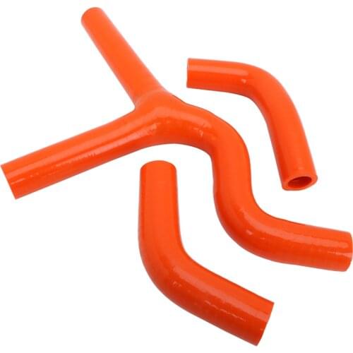 Orange Motorcycle Silicone Radiator Coolant Hose For KTM SX EXC MXC 450 525 2003-2006 2003 2004 2005 2006