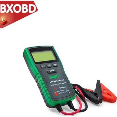 DY2015 12V Car Battery System Tester Capacity Maximum Electronic load Battery Charge Test+English manual