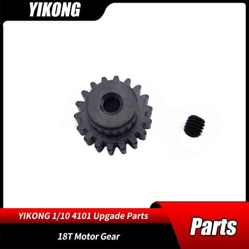 RC Model Car Parts 1/10 YIKONG YK4101PRO Remote Control Cars Axle Crawler Original Accessories 18T Motor Gear 13065