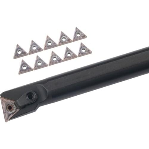 1pc S16Q-MTUNR16 S25S-MTUNR16 S32T-MTUNR16 Internal Turning Tool Holder TNMG16 Carbide Inserts Lathe Bar CNC Cutting Tools Set