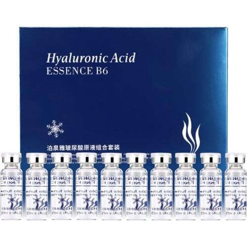 10pcs Face Serum Moisturizing Hyaluronic Acid Vitamins Facial moisturizing Anti Wrinkle Aging Collagen Skin Care Essence 01