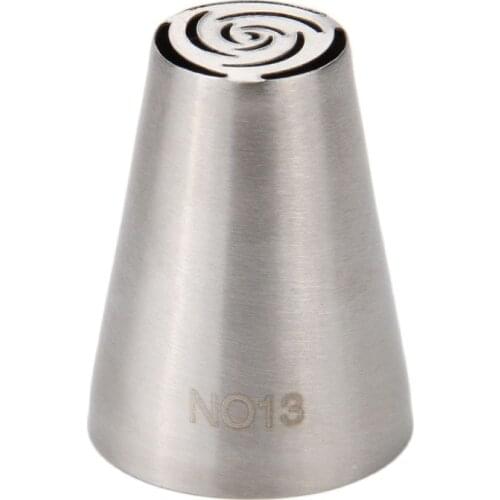30pcs/lot)Free Shipping FDA High Quality Stainless Steel Cake Decorating Standard Russian Flower Icing Nozzle #NO13
