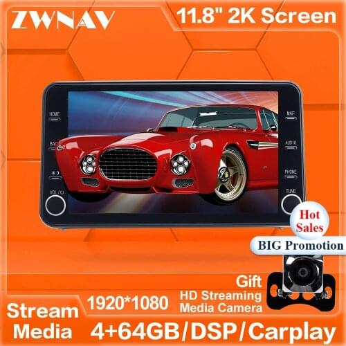 MAX-PAD HD screen 11.8' Android 9.0 Car Multimedia Player streaming media unit For Toyota crider 2019 2020 car radio stereo HIFI