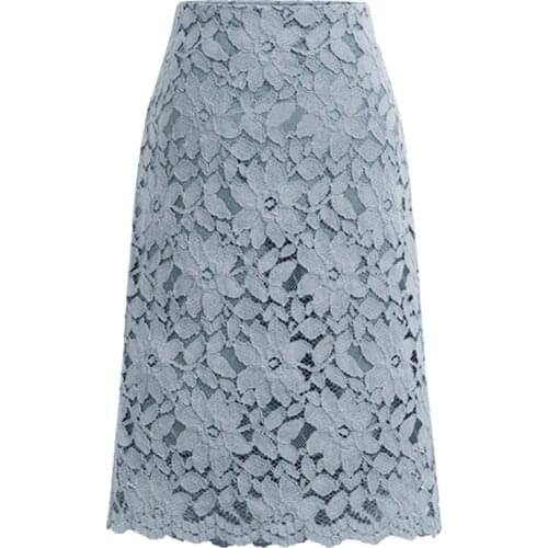 Bencresun Lace Pencil Skirts