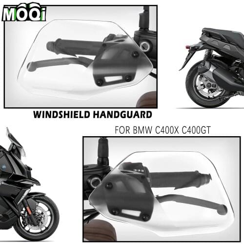 For BMW C400X C400GT 2018-2021 C 400 X / GT C400 X GT NEW Motorcycle Accessories Hand Guard Extension Protector Windshield