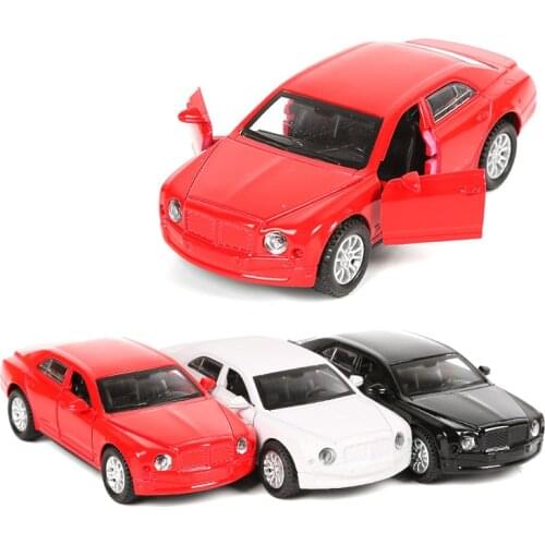 1:32 Scale Simulation Alloy Kids Car Toy Model Metal Diecasts Vehicles Pull Back Sports Car Birthday Gift For Boys Children Y120