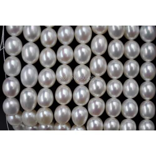 Best quality 8mm rice freshwater pearl strands wholesale