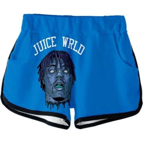 Salute to Rapper Juice WRLD Hip hop emo trap Lucid Dreams 3D print Summer Women Casual Cute girl Hot Sale Sexy Shorts Clothes