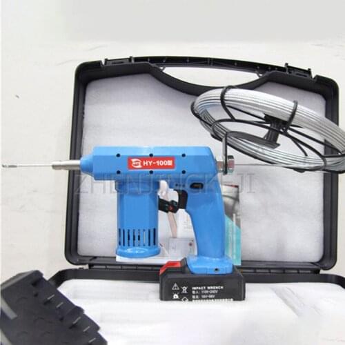 Stringing Machine Lithium Battery Electrician Construction Wire Rope Pull Line Cross Line Fully Automatic Leading Machine Tools