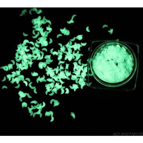 Luminous Sequins Glow In the Dark Glitters Resin Jewelry Findings Nail Art Craft D22 20 Dropshipping