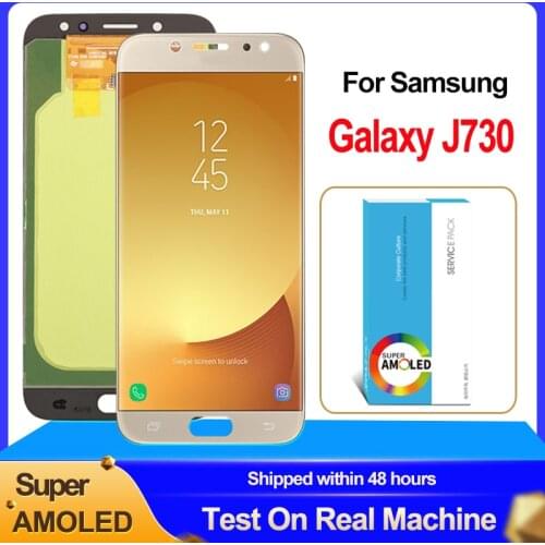 5.5" Super AMOLED For Samsung Galaxy J7 Pro LCD Display Touch Screen Digitizer Assembly For Samsung J7 Pro J730 J730F