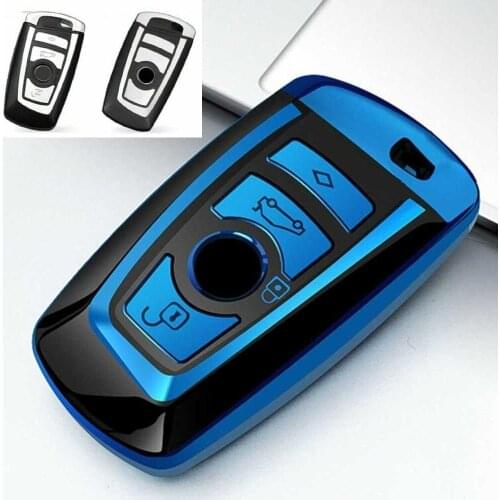 1PC For BMW 1 2 3 4 5 6 7 Series X1 X3 X4 X5 X6 Car Key Protector Fob Shell TPU High Quality