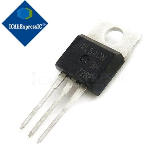10PCS IRL540NPBF IRL540 TO-220 MOS pipe N-channel 100V 36A original authentic In Stock