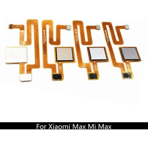 100% Test Fingerprint Sensor For Xiaomi Max Mi Max Home Return Key Menu Button Flex Cable Ribbon Parts