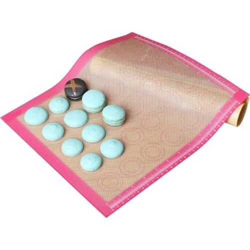 30 Holes Silicone Mat Macaron Silicone Baking Mat Professional Grade Nonstick Macaron Cake Pad Bakeware Pastry Baking Tools
