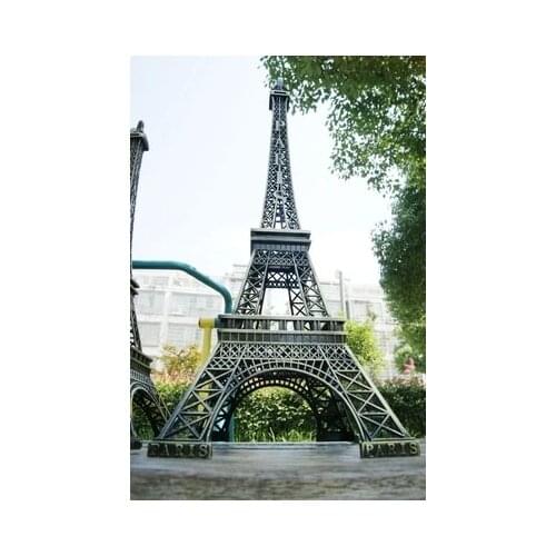 60cm Eiffel Tower model Real life escape game props decorate escape room props