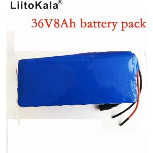 Liitokala 36V 8ah Battery pack High Capacity Lithium Batter pack + 42v 2A chager