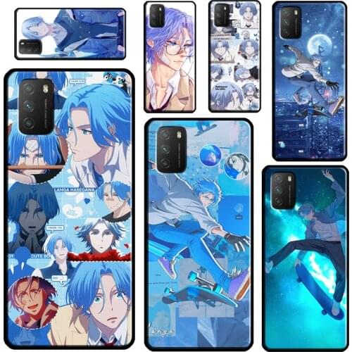 Langa Hasegawa Sk8 The Infinity Anime For POCO X3 Pro M3 F1 F2 F3 Phone Case For Xiaomi Mi 11 Lite 9 10 A3 Mi 11 Ultra 10T Pro