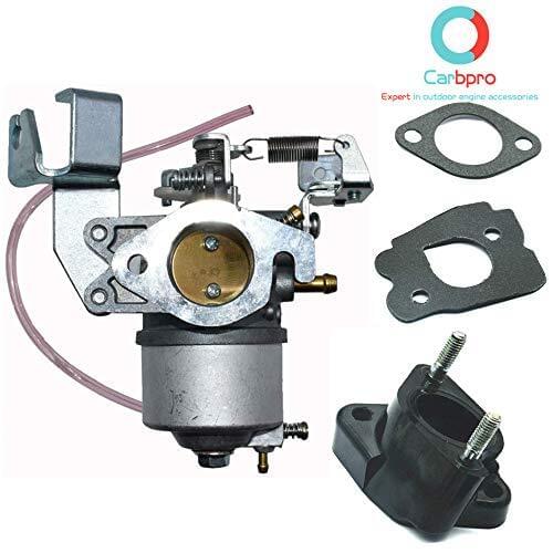 For Golf Cart Carburetor With Intake Spacer Joint For 1985-1995 Yamaha 4 cycle G2 G8 G9 and G11 Gas Models