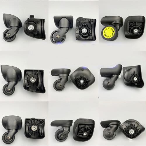 US Travel Trolley Wheels Accessories Luggage Universal Wheel Travel tourister mute Wheel Replacement universal wheel replacement