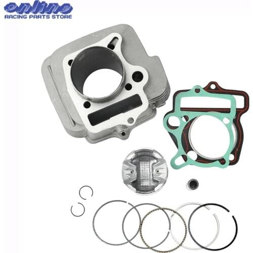 Motorcycle Cylinder Piston Ring Gasket Kit For 56mm Bore YX 140cc YinXiang 140cc Horizontal Engine Dirt Pit Bike Atv Quad Parts