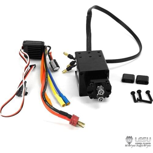 LESU Brushless ESC Metal Hydraulic Pump for 1/14 Dumper Truck RC Model DIY TAMIYA Scania MAN Benz Car