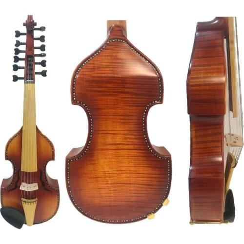 Hand Made SONG Brand maestro 7×7 strings 14" Viola d'Amore 4/4 violin #13924