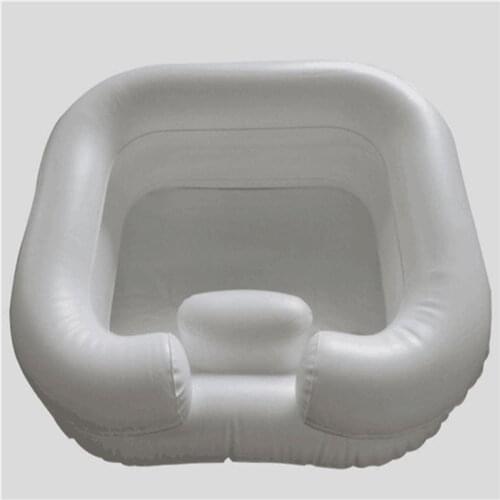 Inflatable Shampoo Basin Tub For The Disabled Portable Hair Washing Basin Handicap Bed Rest Aid Bedridden