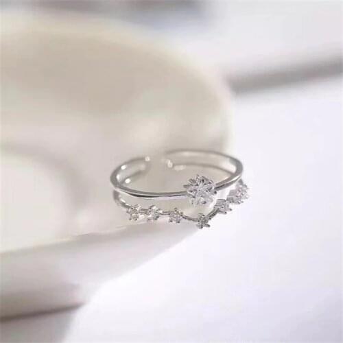 OBEAR Rings With Cubic Zirkonia For Women