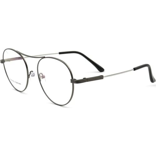 Titanium Alloy Men Women Vintage Ultralight Full-Rim Round Anti Blu Custom Made Myopia Glasses -1 to -6 Reaing Glasses +1 to +4