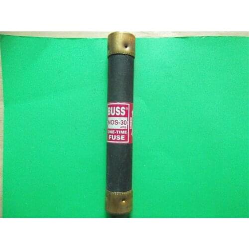 NOS-30 ONE TIME fuse fuse 21X127 BUSS genuine 30A600V