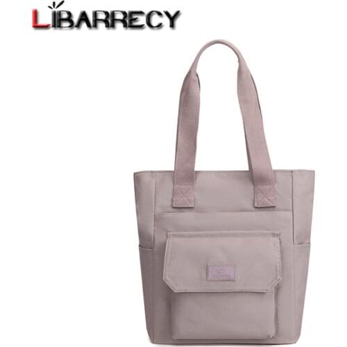 Casual Multifunctional Ladies Handbags 2021 New High Quality Nylon Solid Color Womens Shoulder Bag Travel Bags Wallet Bolsos