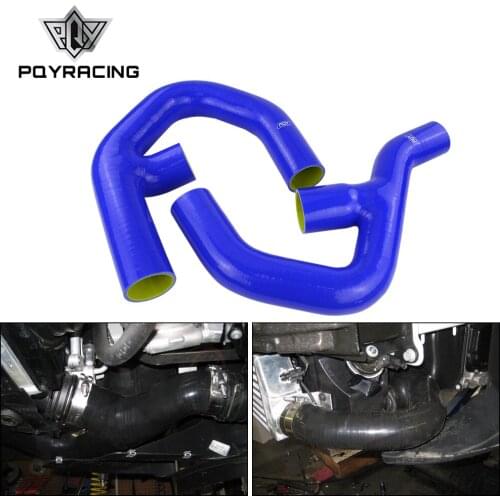 PQY - For 06-09 Golf MK5 MK6 GTI 2.0T FSi Silicone Turbo Intercooler Pipe Hose Coolant PQY-LX1308-QY