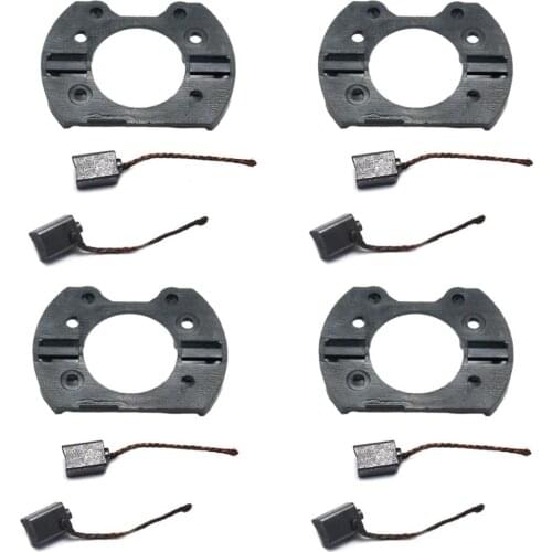 8pcs Carbon Brushes for ER11 300W 400W Chrome CNC DC Spindle Motor w/Brush Holder