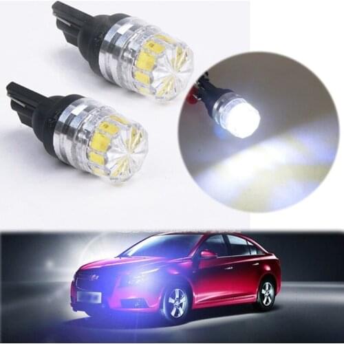 1X White T10 5050 5 SMD LED Car Vehicle Side Tail Lights Bulbs Lamp NEW