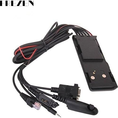 5 in 1 Programming Cable For Motorola GP600 CP200 CT150 Two-way Radios RPC-M5X RJ45 to Radio