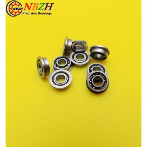 500pcs/lot free shipping Wholesale MF83 OPEN 3*8*9.2*2.5*0.6 metric series flanged miniature deep groove ball bearing