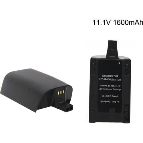 Lipo Battery For Parrot Bebop Drone 3.0 11.1V 1600mAh Helicopter Drone Backup Replacement Battery For Bebop Drone 3.0 toy parts