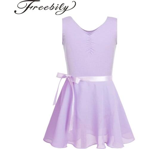 Ballet Tutu Dress for Childrens Dance Class Professional Body Kids Ballet Dancewear Ballerina Gymnastics Leotard Girls Costumes